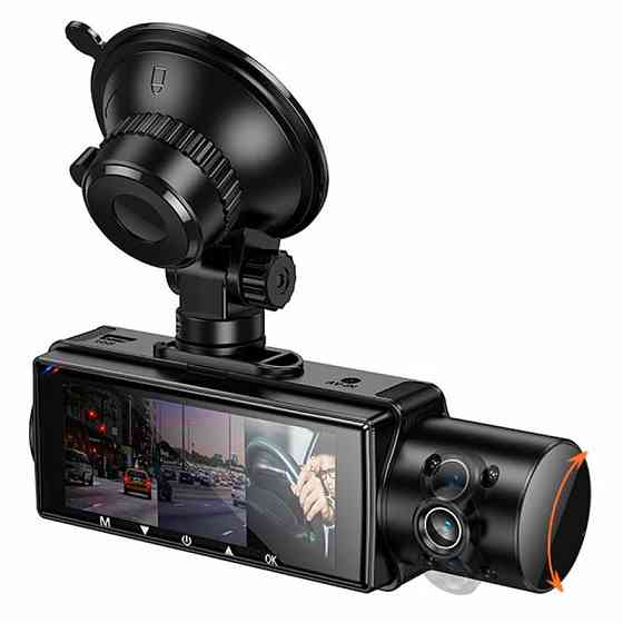 Видеорегистратор Hoco DI61 3.16-inch display with rear camera (1280+720P) Херсон