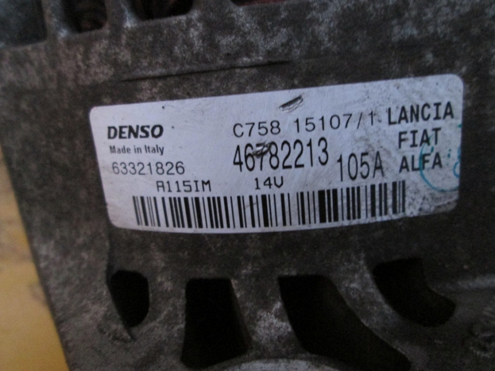 Генератор Fiat Doblo 1.9 2005-2009 Ковель - зображення 2