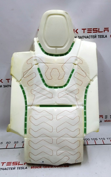 Пенный наполнитель спинки одинарного правого сиденья 2-го ряда в сборе с подогревом Tesla model X 2 Київ - зображення 1