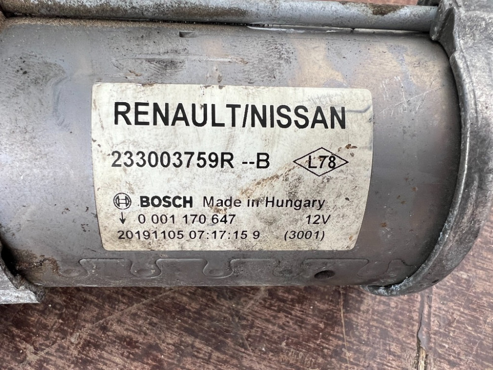 Стартер старт/стоп Renault Kangoo 1.5 dci 2008-2025 (233003759R) Ковель - изображение 4