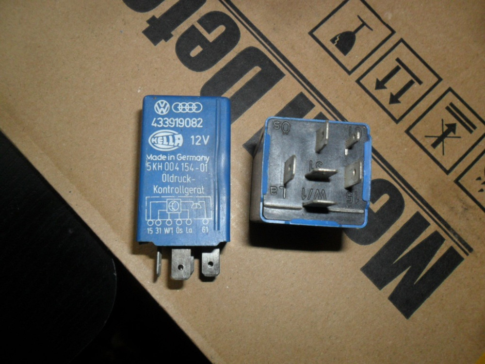 Реле WV-Ауді VAG 433919082, 12V, оригінал Hella 5KH004154-01 Вінниця - зображення 1