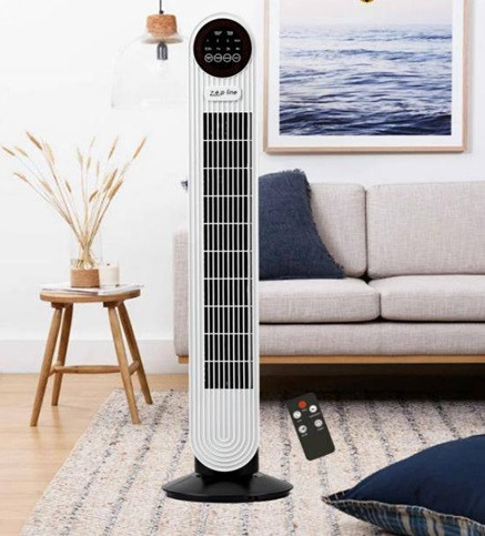 Вентилятор напольный с пультом Zepline ZP-139 500 Вт белый Киев - изображение 2