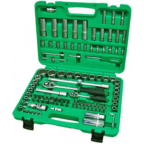 Профессиональный набор автоинструмента 1/4", 1/2" 108ед. (12-гр.) TOPTUL GCAI108R1 Харків - зображення 1