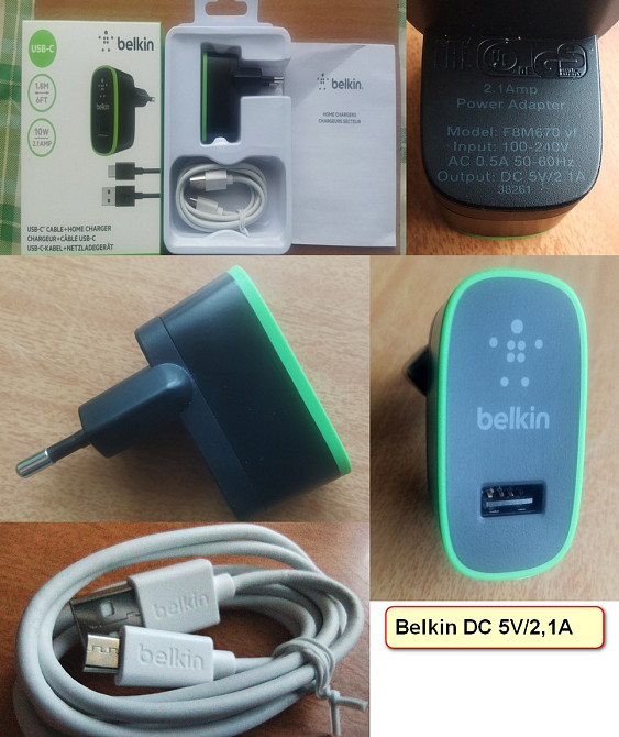 Універсальні мережеві заряднї пристрії Belkin в асортименті Львів - зображення 3