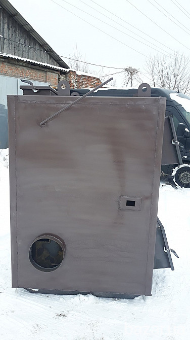 Пиролизный котел воздушного отопления мощностью 50 кВт от производителя Кременчуг - изображение 5