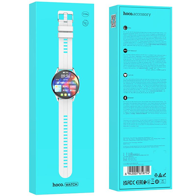Уценка Смарт-часы Hoco Smart Watch Y7 Pro (call version) Херсон - зображення 6