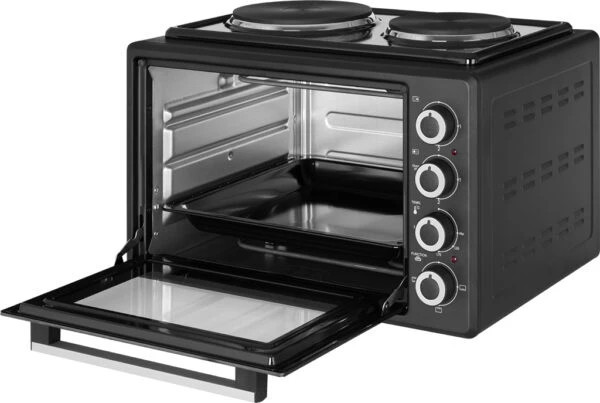 Электропечь ECG ETH 3501B 1400 Вт черная Київ - зображення 8