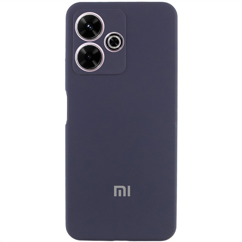 Чехол Silicone Cover Lakshmi Full Camera (AA) with logo для Xiaomi Redmi 13 4G / Poco M6 4G Херсон - зображення 1