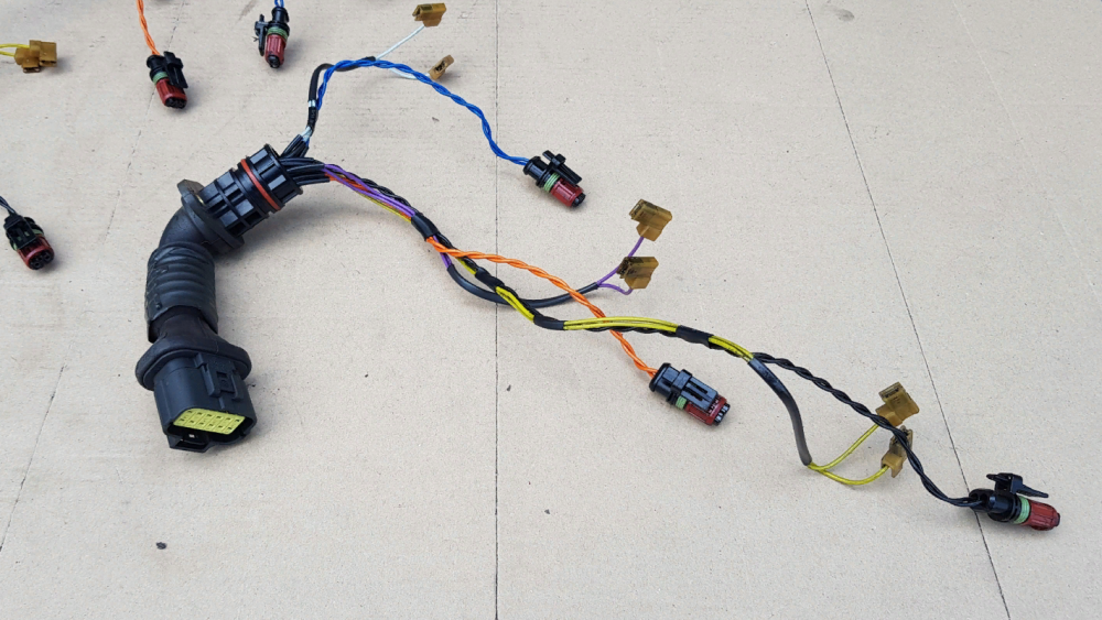 1625019 Проводка форсунок 4-5-6 цилиндр DAF XF 106 Euro 6 Львов - изображение 2