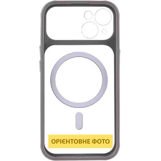 Чехол TPU+PC GETMAN Moon Clear with MagSafe для Apple iPhone 14 (6.1") Херсон