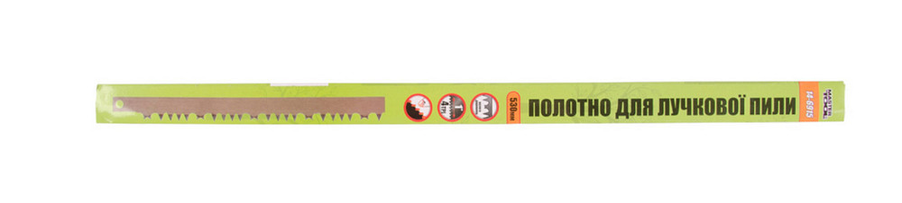 Полотно для лучковой ножовки MASTERTOOL 530 мм 14-6915 Харьков - изображение 2