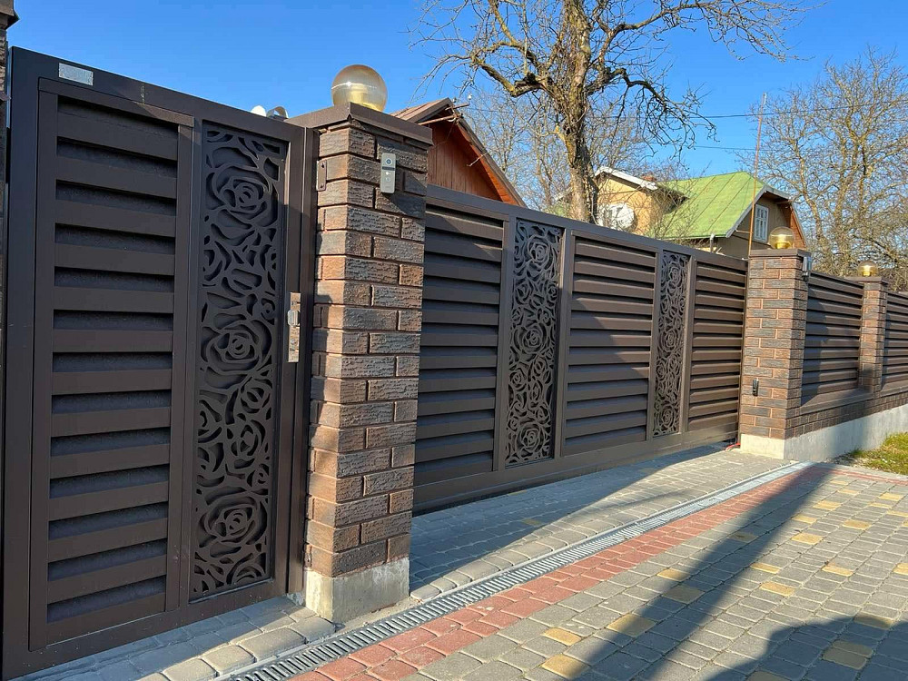 Відкатні ворота від виробника Наша Хата Запоріжжя - зображення 11