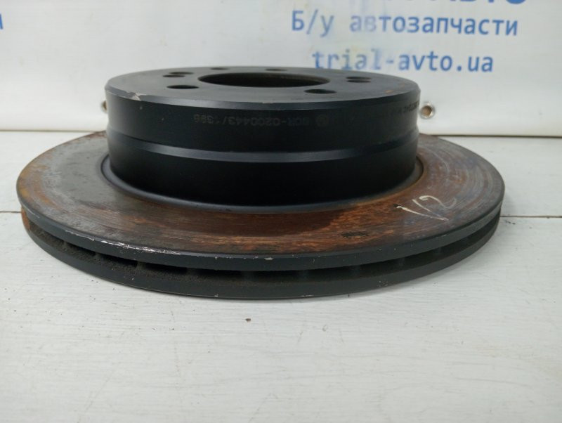 Диск тормозной задний SsangYong Kyron DJ 2.7 D27DT 2005 (б/у) Киев - изображение 2