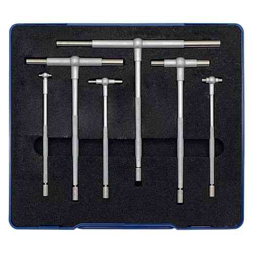 Набор нутромеров телескопических 8-150мм 6 штук metal case TGSS8150 Харьков