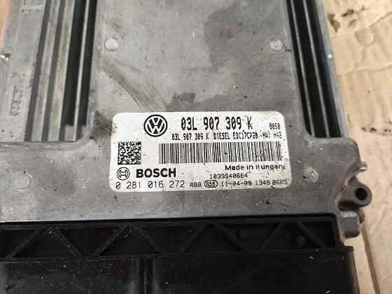 Блок управления двигателем VW T5 2.0 tdi 2010-2015 (03L907309K) Ковель