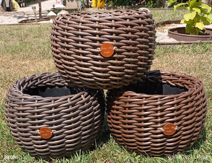 Кашпо из ротанга Запорожье - изображение 12