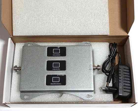 Усилитель мобильной связи и интернета трехдиапазонный 2G/3G/4G AFL-2070-GDW 900/1800/2100 МГц , 400- Дніпро