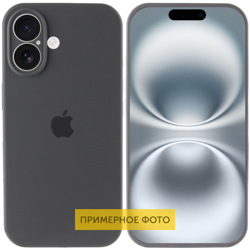 Чехол Silicone Case Full Camera Protective (AA) для Apple iPhone 16 (6.1") Херсон - зображення 4