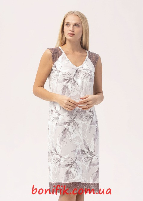 Женская сорочка на широкой бретели "Merlin" (60768) (арт. 1362) Кривий Ріг - зображення 1