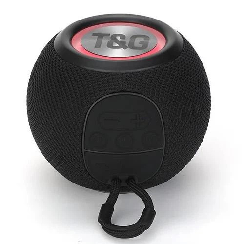 Колонка портативная Bluetooth T&G TG337 black черная Киев - изображение 1