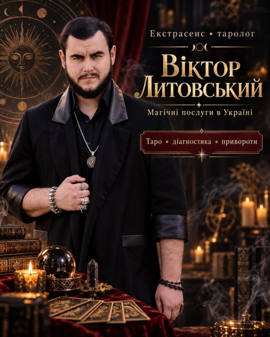 Екстрасенс, таролог, маг Віктор Литовський — привороти та магічна допомога в Україні Киев - изображение 1