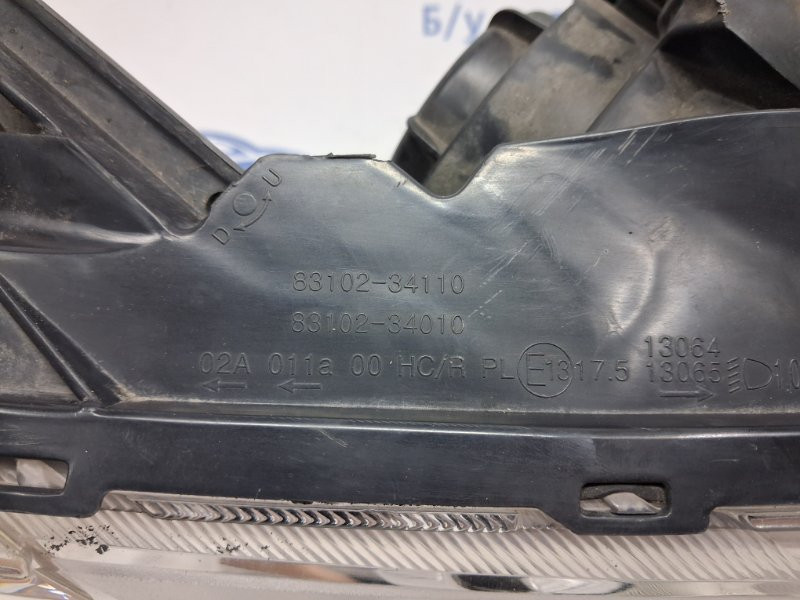 Фара правая галоген SsangYong Korando 2010-2019 8310234300 (Арт. 60968) Київ - зображення 9