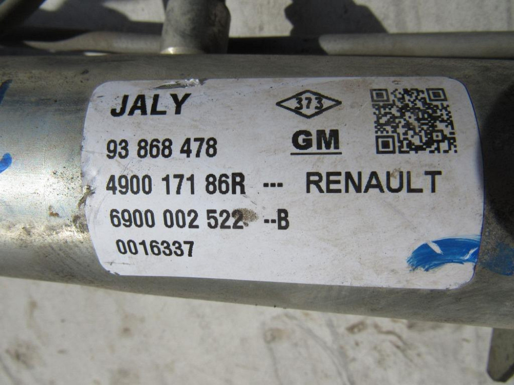 Рулевая рейка Renault Trafic III 1.6 dci 2014-2020 (490017186R) Ковель - зображення 3