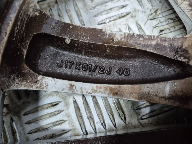 Диски титан комплект R17 Mitsubishi ASX 2010-  (Арт. 47766) Київ - зображення 8