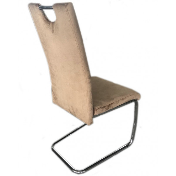 Стул Ариана мягкий коричневый велюр Дніпро - зображення 3