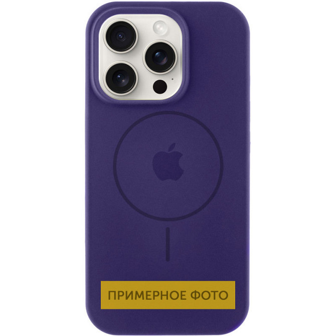 Чехол Silicone Case Full Protective (AA) with MagSafe для Apple iPhone 16 (6.1") Херсон - зображення 1