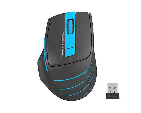 Мышь компьютерная безпроводная A4Tech Fstyler FG30S Wireless Blue синяя Киев