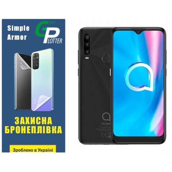 Garry Plotter Поліуретанова плівка GP Simple Armor для Alcatel 1SE Глянцева (Код товару:33607) Харьков - изображение 2