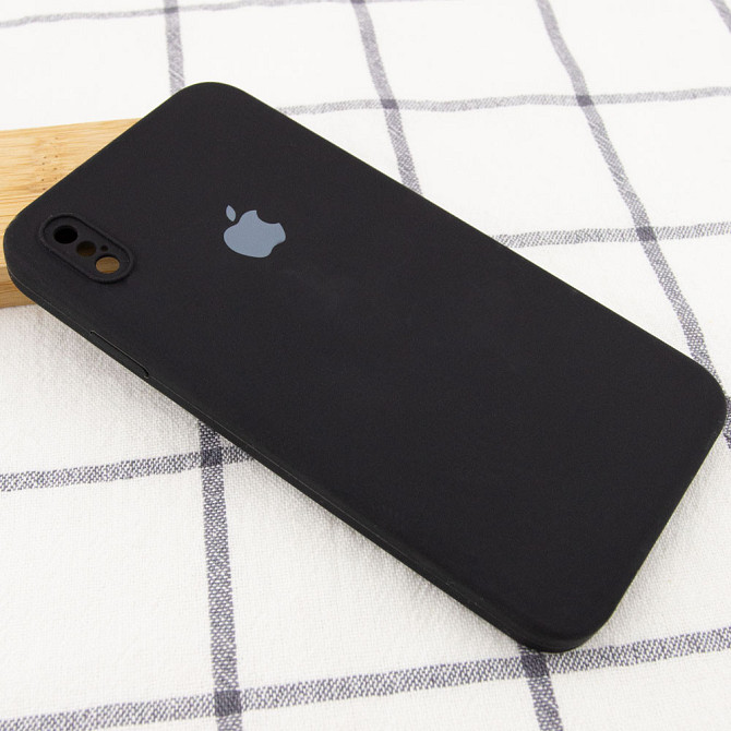 Чехол Silicone Case Square Full Camera Protective (AA) для Apple iPhone XS Max (6.5") Херсон - зображення 6