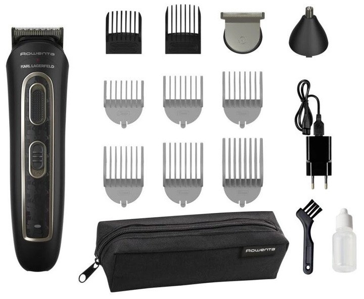 Триммер универсальный Rowenta Karl Lagerfeld TN911LF0 240 Вт черный Київ - зображення 1