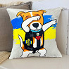 Подушка патріотична 3D "Пес Патрон" 2534_E 11976 50х50 см Киев