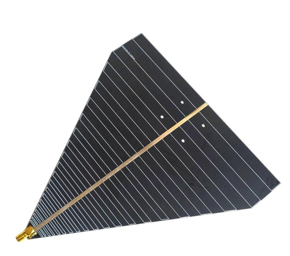 UWB антенна 500 - 6300 МГц 6-7 дБ, до 50 Вт, RP SMA-female, логопериодическая (10995) Днепр - изображение 6