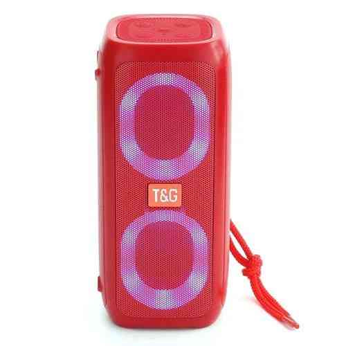 Колонка портативная Bluetooth T&G TG333 red красная Київ