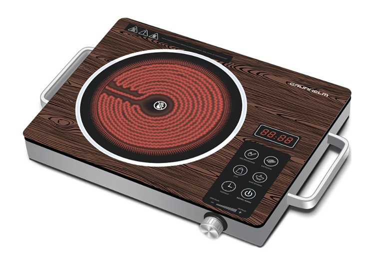 Плита электрическая настольная Grunhelm GIR-812WO 2000 Вт Киев - изображение 1