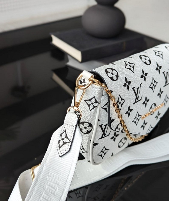 Луї Вітон сумка через плече біла трендова AN9 Ужгород - изображение 3