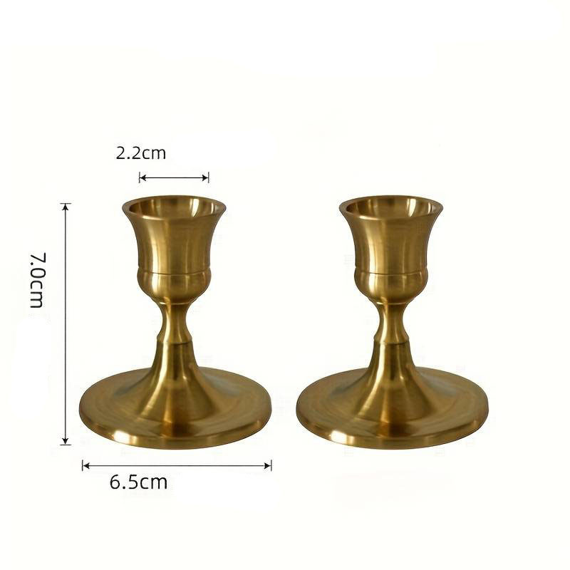 Подсвечники металлические бронзовые Leeseph, 2 шт Одеса - зображення 3