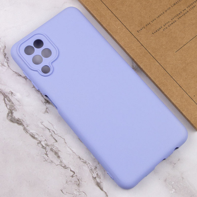 Чехол TPU GETMAN Liquid Silk Full Camera для Samsung Galaxy A12 Херсон - изображение 9