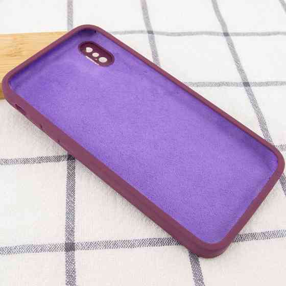 Чехол Silk Square Full Camera Protective (AA) NO LOGO для Apple iPhone X / XS (5.8") Херсон