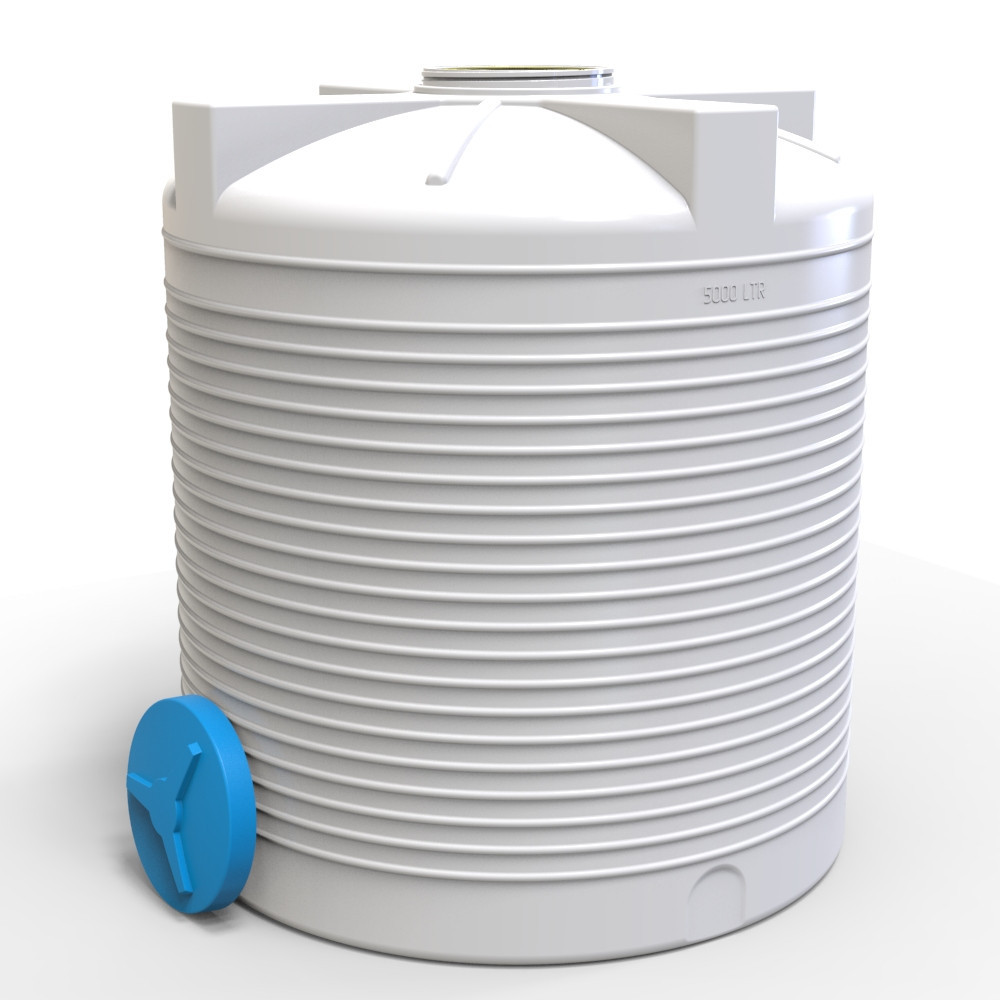 Емкость 5000 л вертикальная Київ - зображення 4