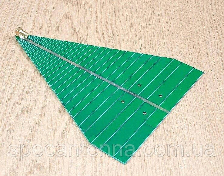 Антенна 740 - 6000 МГц, до 40 Вт, 6-7dB, логопериодическая, UWB Ultra Wideband Logperiodic Antenna Днепр - изображение 2