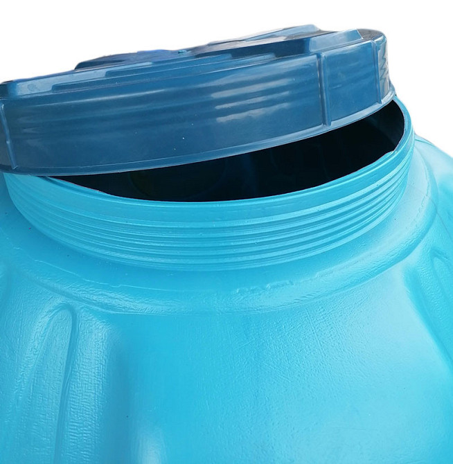 Емкость 1000 л узкая вертикальная трехслойная ПБ Київ - зображення 2