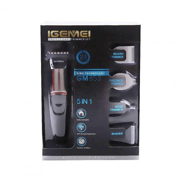 Машинка для стрижки Gemei GM-853 Київ - зображення 2