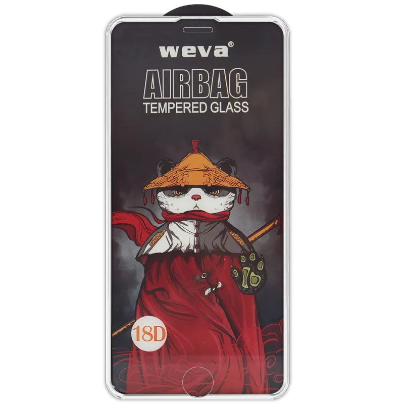 Защитное 2.5D стекло Weva AirBag (тех.пак) для Apple iPhone 7 plus / 8 plus (5.5") Херсон - зображення 2