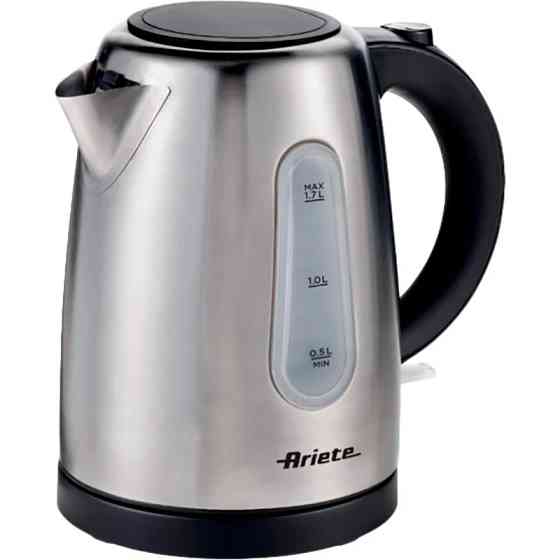 Электрочайник Ariete ART-2847 BK 1.7 л серебристый Київ