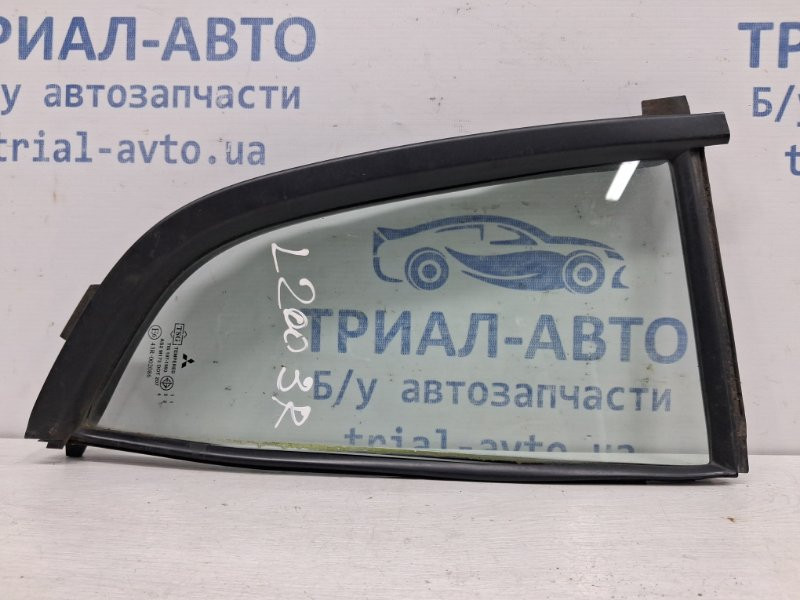 Стекло двери задней правой (форточка) Mitsubishi L200 2006-2015 5740A206 (Арт. 61130) Київ - зображення 1