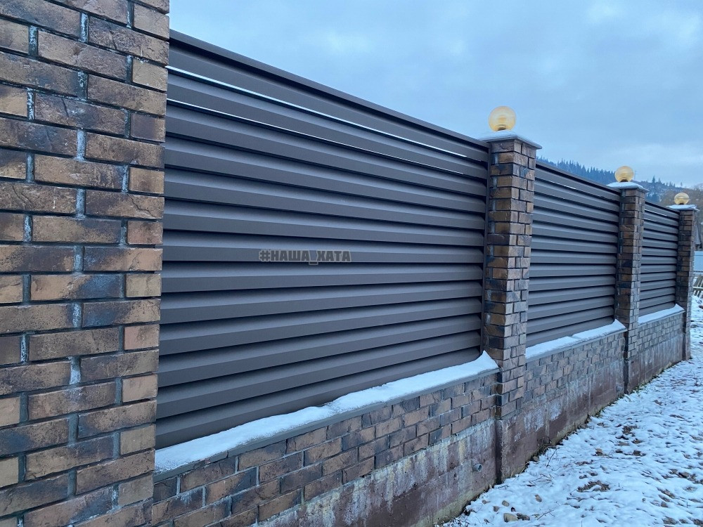 Паркан від виробника Жалюзі Рахов - изображение 11